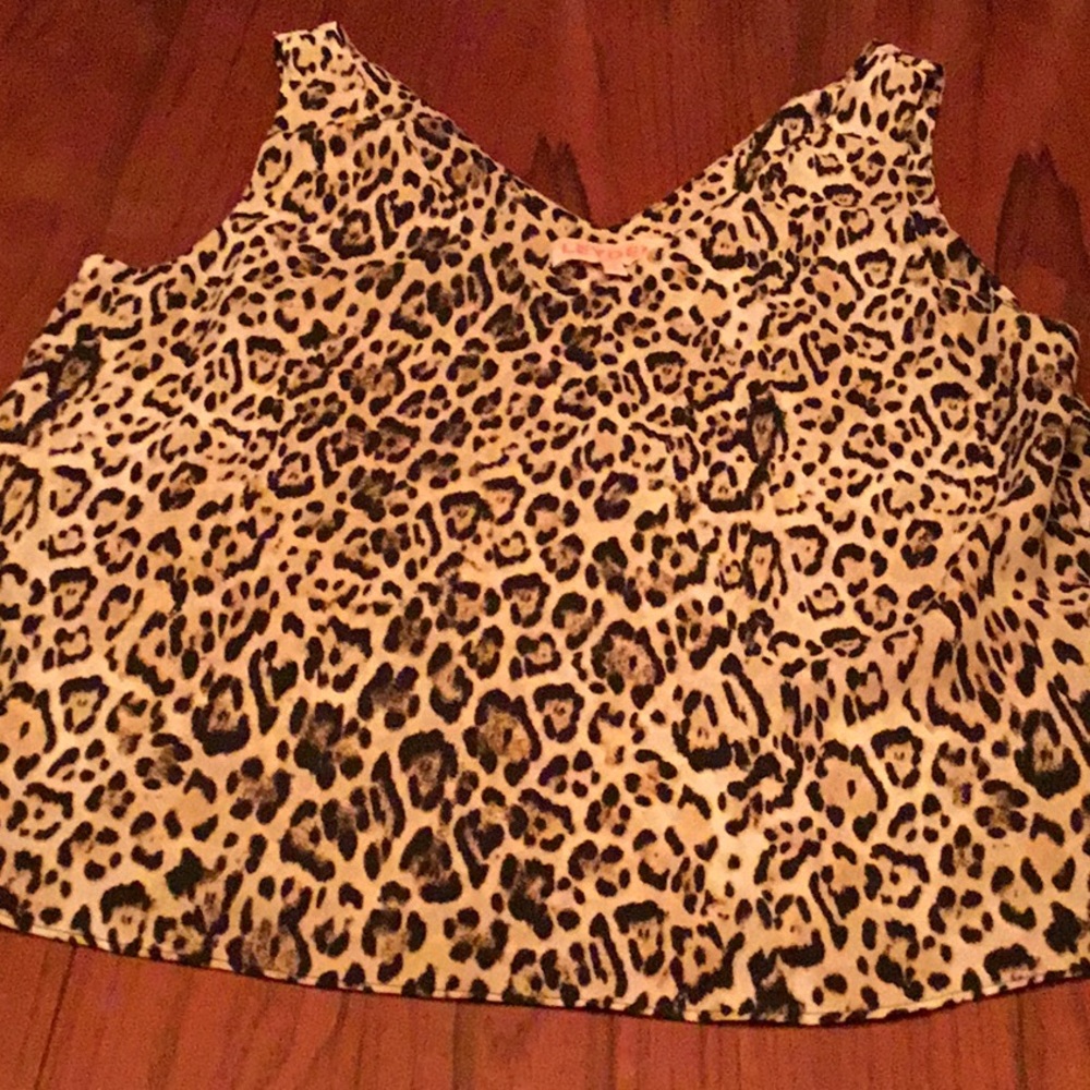 Leopard cami